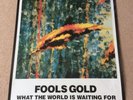 Vintage STONE ROSES Fools Gold Record Promo Poster, Dec 1989
