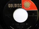 LITTLE JAN & RADIANTS 45 If You Love Me/Now Is the Hour GOLDISC doo wop d2122