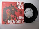 JIMI HENDRIX - HEY JOE / PURPLE HAZE 1975 Yugo Picture Sleeve 7” 45 ERROR Title