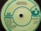 Deep Purple rare 7'' vinyl Irish pressing Black Night - Metal 1980