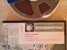 GERSHWIN Concerto in F Sondra Bianca Concert Hall CHT/BN-30 2tr 7.5 IPS Reel