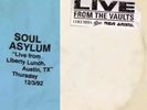 SOUL ASYLUM -  Live From Liberty Lunch, Austin  RSD 2018 2LP Vinyl