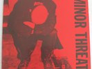 MINOR THREAT-SELF-TITLED S/T ORIG 1984 U.S. DISCHORD-12 LP RED COVER POSTER RARE