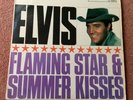 Rare Elvis Presley Flaming Star & Summer Kisses orig uk 1965 Red spot vinyl