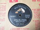 Elvis Presley LOVE ME TENDER /ANY WAY YOU WANT ME 78 rpm RCA Victor VG+ to E cnd