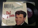 DEL SHANNON RUNAWAY WITH EP 1962 LONDON RE-K 1332 EXCELLENT   RARE