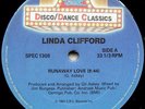 Linda Clifford Runaway Love BLUE LABEL Vinyl Single 12inch NEAR MINT Unidisc
