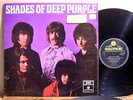 PARLOPHONE PCS 7055 SHADES OF DEEP PURPLE UK 1968 WARPED VG+