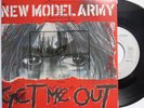 New Model Army - Get Me Out Very RARE France Mispress 7