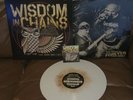 WISDOM in CHAINS THE GOD RHYTHM   2015 FAST BREAK WHITE SPLATTER VINYL LP,INSERT