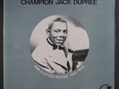 CHAMPION JACK DUPREE: Rub A Little Boogie, 1945-53 LP (UK) Blues & R&B