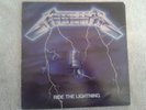 Metallica Ride the Lightning original 1984 vinyl in good condition