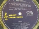 AC/DC POWERAGE RARE 1st Edition Blue Alberts Label {Ships Worldwide}