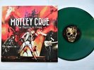 MOTLEY CRUE Rare LP Live Green Vinyl (Metallica AC DC Iron Maiden Judas Priest)
