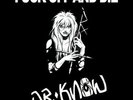 Dr. Know ?– Fuck Off And Die LP White Marble Vinyl + patch & button (2008) Punk