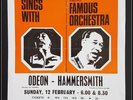 Ella Fitzgerald&Duke Ellington flyer Odeon Hammersmith London February 1964