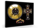 Guns N Roses Sweet Child Of Mine Framed Gold Disc Display Vinyl (C1)