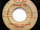 FREDDY KING-THAT'S WHAT YOU THINK ON EL + BEE R&B BLUES 45-HEAR