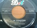 RARE ( ROCKABILLY INSTR. 45 ) 1958 - DON JOHNSON - I'M HYPNOTIZED - VG