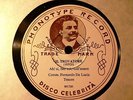 1917 FERNANDO DE LUCIA PHONOTYPE M1791/1811 TROVATORE ERNANI VINYL 78