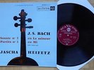 S101 HEIFETZ BACH SONATA No.2 & PARTITA No.3 FOR VIOLIN SOLO RCA 630 440 A