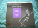 JANOS STARKER  'A CELLO RECITAL' RARE COLUMBIA 33CX 1700 BLUE/GOLD ED1 EX/NM