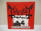 Deathcrush by Mayhem LP Limited Edition Red Splatter Vinyl Record (Metal, 2013)