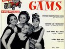 LES GAMS Contact  Adieu bye bye 1962 RARE EP vogue BIEM Languette Annie Markan