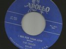 DOOWOP R&B bw JUMP - CELLOS -  I BEG FOR YOUR LOVE   -HEAR BOTH- 1958 APOLLO