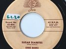 EDDIE BANKS - SUGAR DIABETES / ROCK A BYE BLUES JOSIE RECORDS RARE NORTHERN SOUL