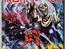 IRON MAIDEN - NUMBER OF THE BEAST LP + INNER - UK 1982 EMI  EMC 3400