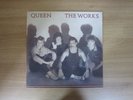 QUEEN - The Works 1990 Red Line Cover Korea Vinyl LP INSERT