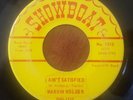 MARVIN HOLDER-I AIN'T SATISFIED/LOCKED OUTSIDE 45 RPM RECORD-ROCKABILLY
