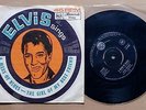 ELVIS PRESLEY ELVIS SINGS A MESS OF BLUES RARE AUST OZ ONLY PORTRAIT COVER 45