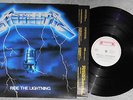 METALLICA - Ride The Lightning, Original 1984 Netherlands Import, Roadrunner LP