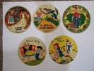 (5)  78 RPM  Children's Records Treasure Tales & Record Guild Picture Discs