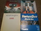 Status quo vinyl bundle 'quo', on the level, 1982 and blue for you