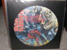 IRON MAIDEN - THE NUMBER OF THE BEAST - PICTURE LP / PD / Pic LP