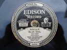 ELECTRIC EDISON #52419-BLUE IDOL & LOVING YOU-FOX TROTS-PHONOGRAPH DIAMOND DISC