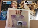 All 3 Taylor Swift 2018 RSD Numbered Color Vinyl Lps 1989 Fearless