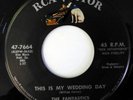FANTASTICS 45 This Is My Wedding Day/I Got a Zero RCA VICTOR doo wop d2232