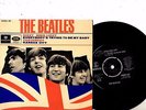BEATLES EP PS Dizzy Miss Lizy GEOS 237 VERY RARE UNIQUE SWEDISH ONLY COVER