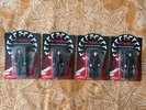 Rare 4x My Chemical Romance MCR Action Figures Gerard Ray Bob Mikey Prayer Cards