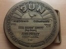 ORIGINAL ANTIQUE Elvis Sun Records Belt Buckle (Deane&Adams)Stamped