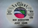 JERRY SHANE - New Generation/I Never... DJ, RARE  - 60's POPCORN ROCKER  *VG+*