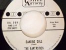 FANTASTICS 45 Dancing doll / I told you once DJ  UNITED ARTISTS M- Doowop Kz206