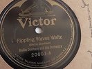 Mellie Dunham - 78rpm single 10-inch – Victor V.E. #20001 Rippling Waves Waltz