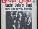THE GRATEFUL DEAD: Uncle John's Band   RARE 1970 FRENCH PS   psych