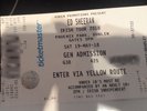 Ed Sheeran Tickets, Dublin, 19th May 2018 x 2