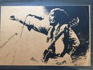 Vintage bob marley Screen Print Poster